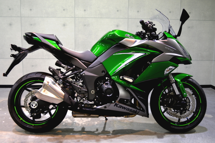 新色のグリーンを纏ったkawasaki・ninja1000のバイクコーティング | - 洗練された技術で愛車を守る - REVOLT Niigata  ブログ